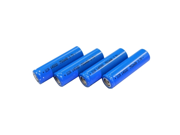 14500鋰電池3.7v 750mAh 電動(dòng)牙刷電池 尖頭5號充電電池